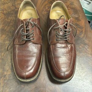HS Trask brown dress casual shoes Italy 10m (fits like 9.5)